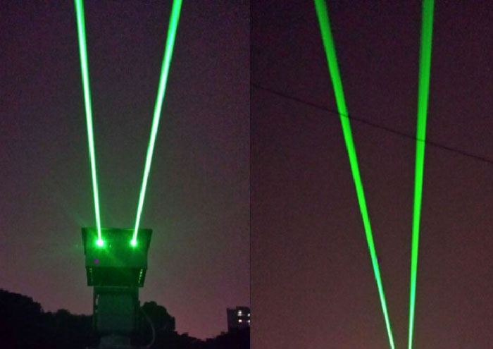 Landmarks laser with two 6W green laser beam Waterproof design - Haga click en la imagen para cerrar